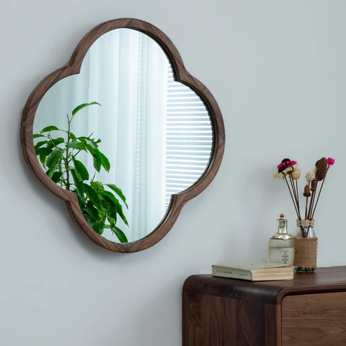 miroirs décoratifs en bois pour maquillage et décoration intérieure - vue 4 sur 7