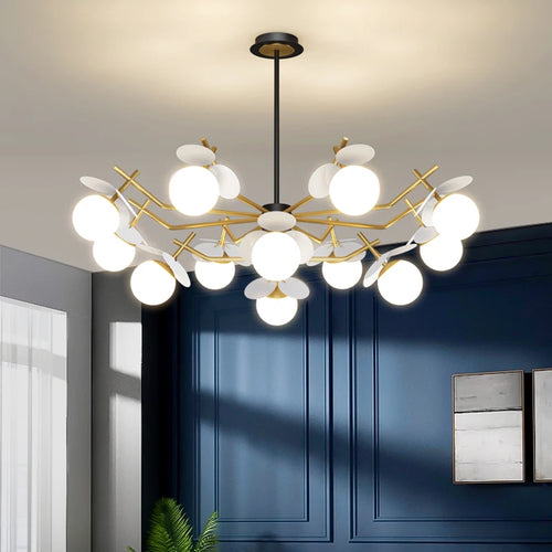 lustre à led moderne pour décoration de chambre d'enfant - vue 6 sur 12