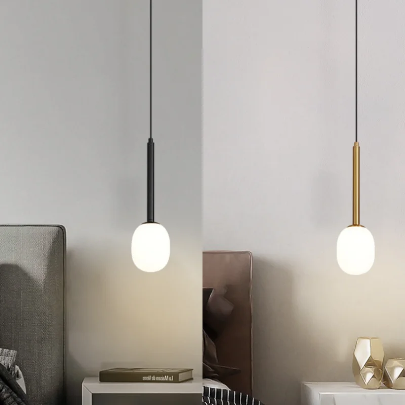 lampe de chevet moderne en forme d'oeuf pour intérieur créatif - vue 4 sur 8