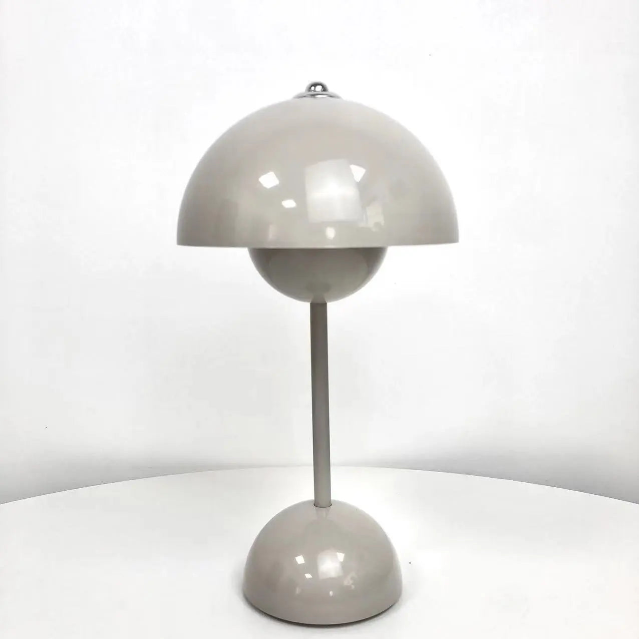Lampe de table led nordique interrupteur tactile supérieur lampe de table de chargement USB lampe de champignon de bourgeon de fleur lampe de table décorative de table de chevet - vue 13 sur 14