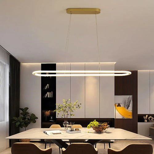 suspension moderne à LED pour décoration intérieure élégante - vue 3 sur 22