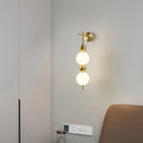 applique murale led créative en forme de boule décorative pour la maison
