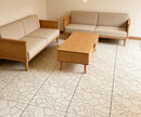 Dalles terrasse emboitables effet pierre 30 cm