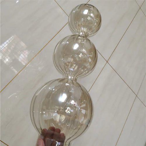 lustre en verre design chinois décoration esthétique pour intérieur - vue 10 sur 12