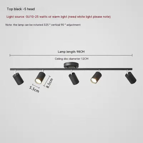 plafonnier à spots Led - vue 20 sur 23