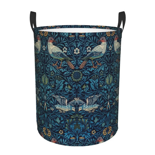 panier à linge pliable floral pour rangement jouets bébé - vue 29 sur 30