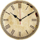 horloge murale rétro silencieuse pour décoration intérieure moderne