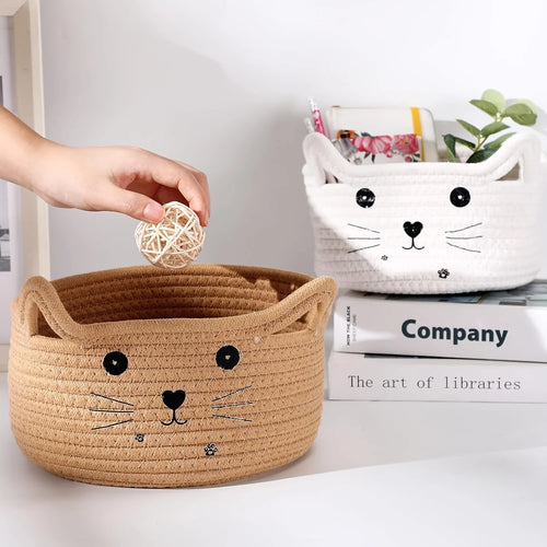 panier de rangement mignon pour jouets danimaux de compagnie - vue 5 sur 11