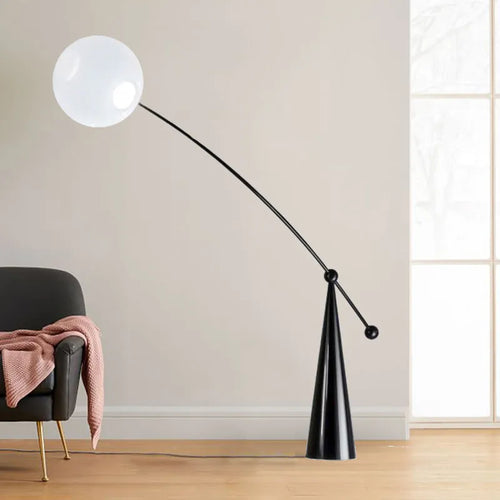 lampadaire moderne nordique art déco led réglable çà distance - vue 5 sur 8