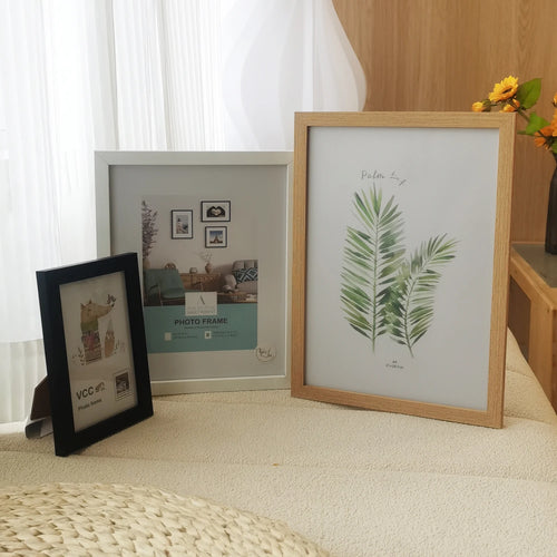 cadre photo en bois à suspendre ou poser décoratif - vue 2 sur 10