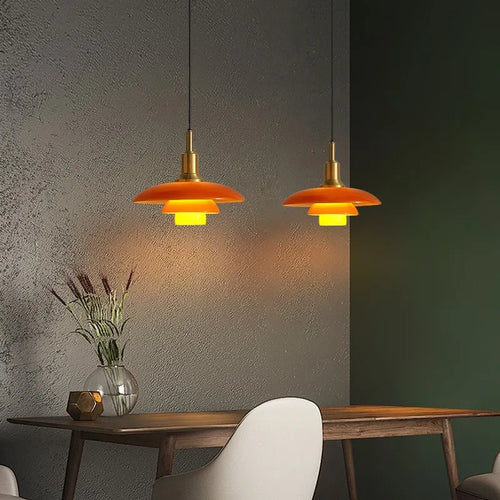 suspension design danoise en verre pour intérieur moderne - vue 7 sur 9