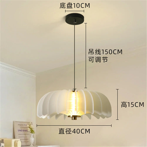 lustre à led citrouille design postmoderne pour décoration intérieure - vue 10 sur 9