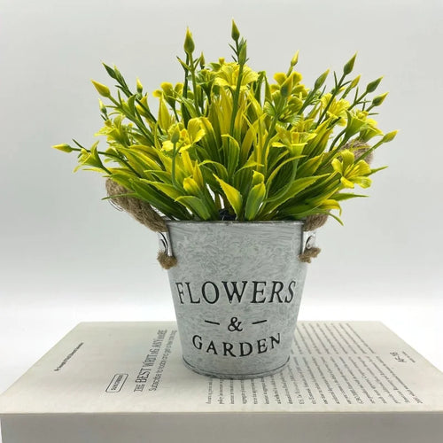 faux bonsaï en pot plante artificielle pour décoration intérieure - vue 9 sur 11