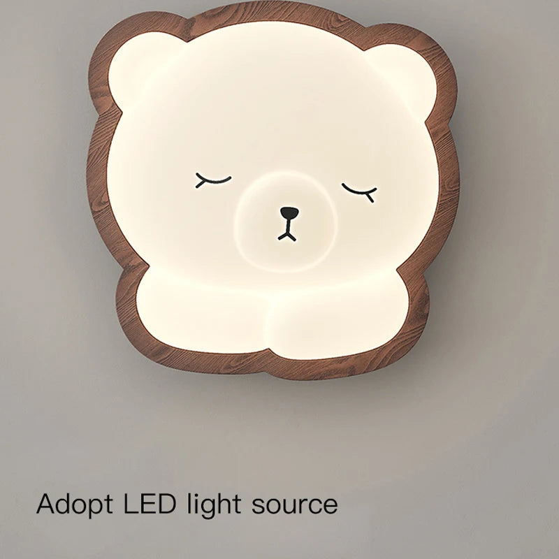 plafonnier ours décoration moderne pour chambre d'enfant - vue 10 sur 10