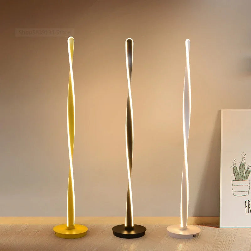 lampadaire led moderne à intensité variable pour décoration intérieure - vue 7 sur 10
