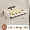 support mural pour porte-savon et accessoires de salle de bain