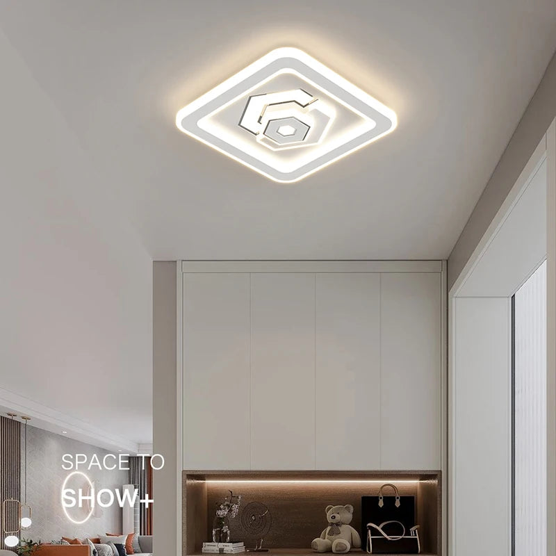 allée nordique led lumières de luxe personnalité créative - vue 3 sur 14