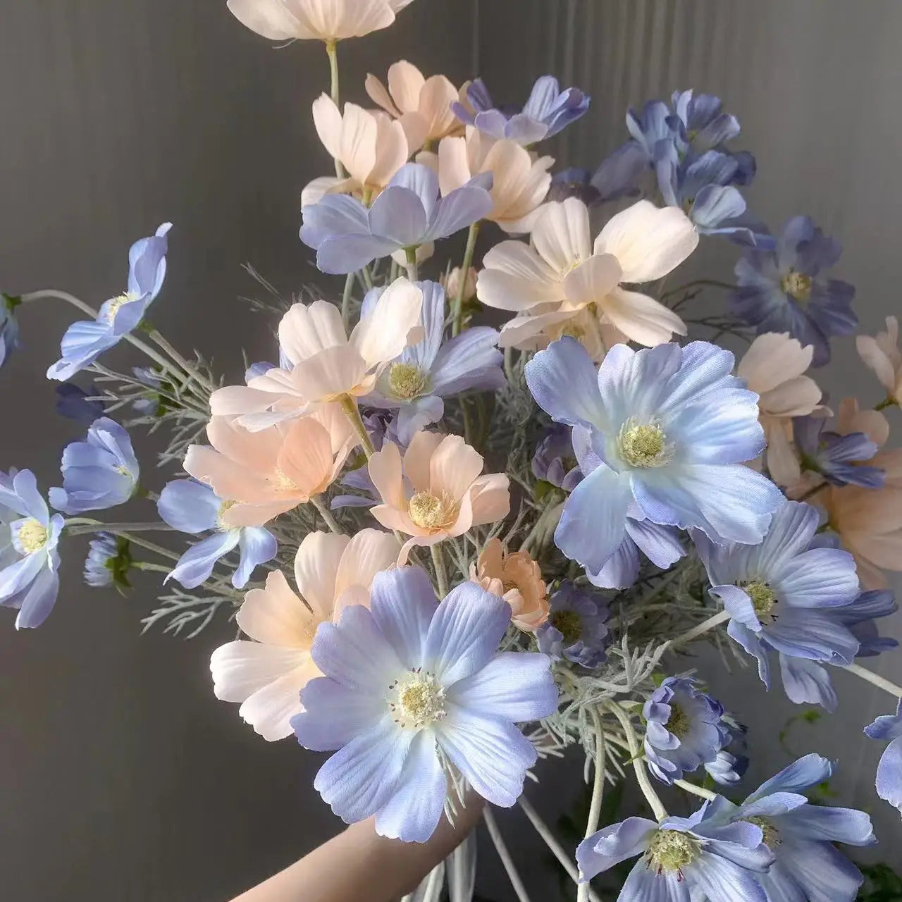fleurs artificielles marguerite décoration mariage noël nouvel an - vue 4 sur 24