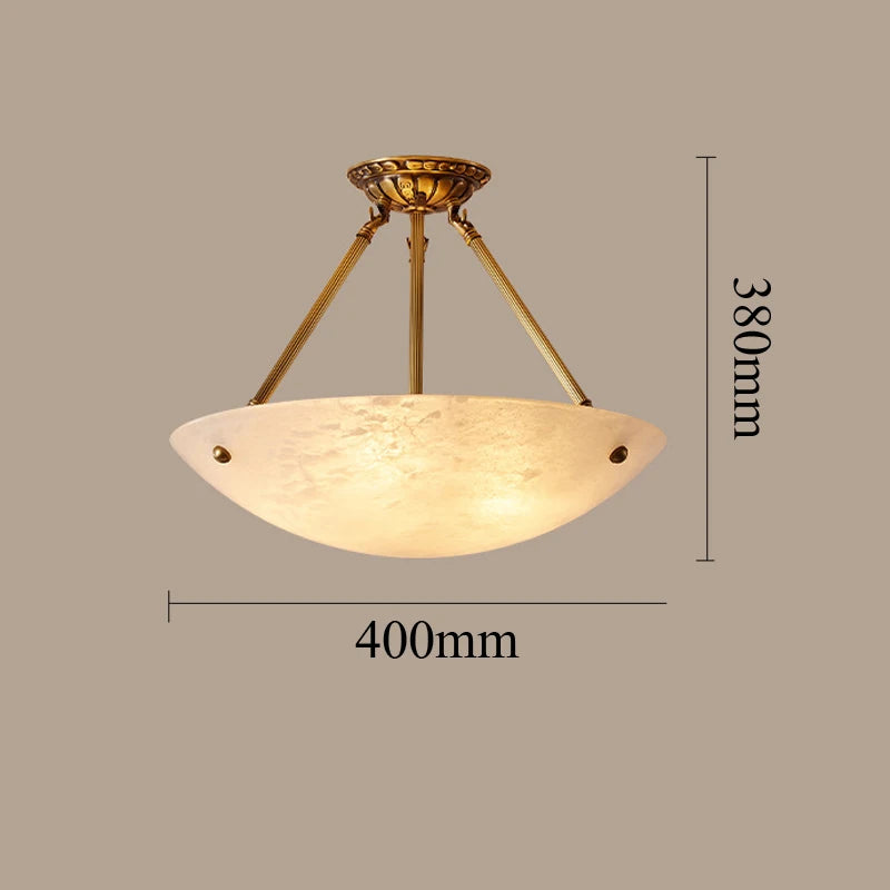 suspension en marbre naturel européen de luxe - vue 5 sur 7