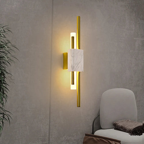 applique murale de luxe en marbre idéale pour hôtels - vue 5 sur 8