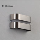 applique murale led moderne en acier inoxydable étanche pour extérieur