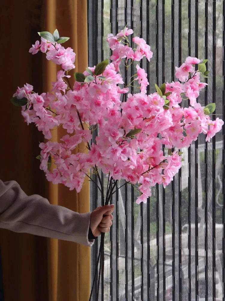 branche de fleur de cerisier artificielle pour décoration douce - vue 10 sur 11