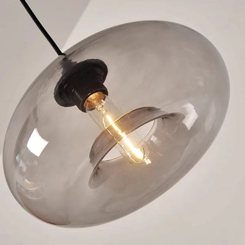 suspension modernes en verre pour restaurant bar boutique - vue 6 sur 12
