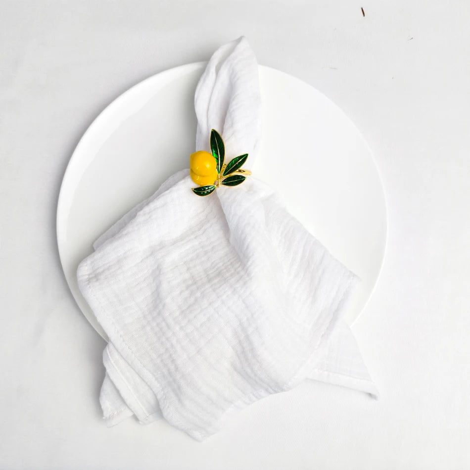 Serviette de table coton style coréen pour repas