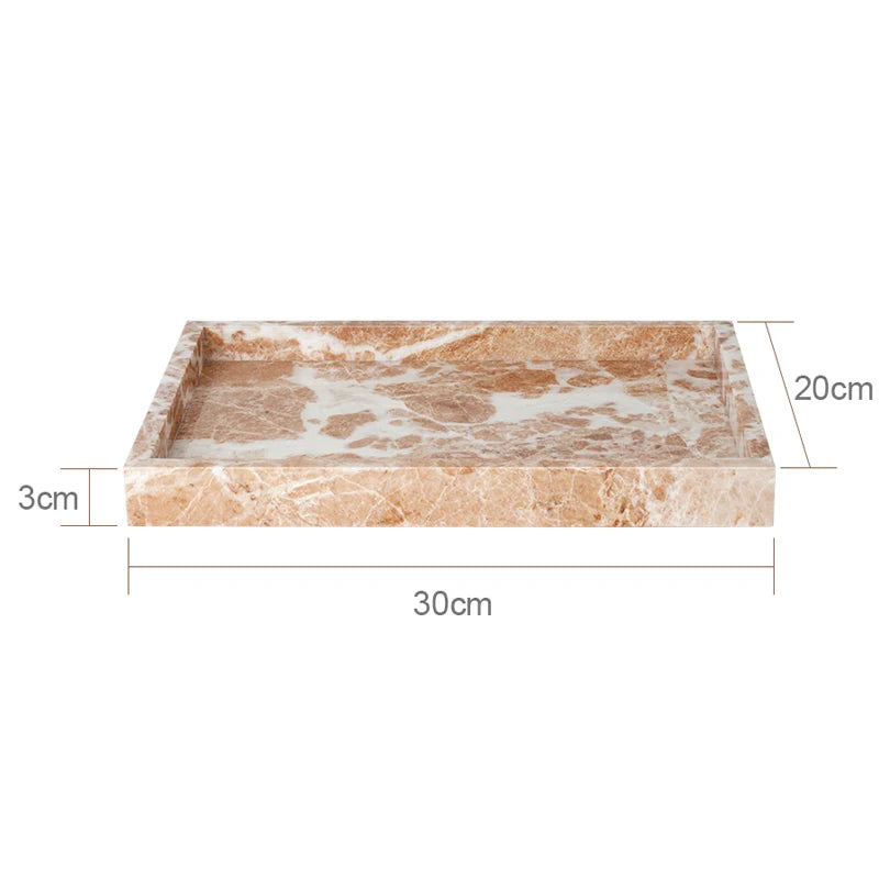 ensemble daccessoires en marbre naturel pour salle de bain - vue 12 sur 17