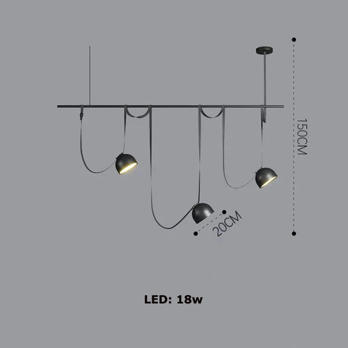 lustre artistique dimmable pour décoration intérieure moderne - vue 11 sur 14