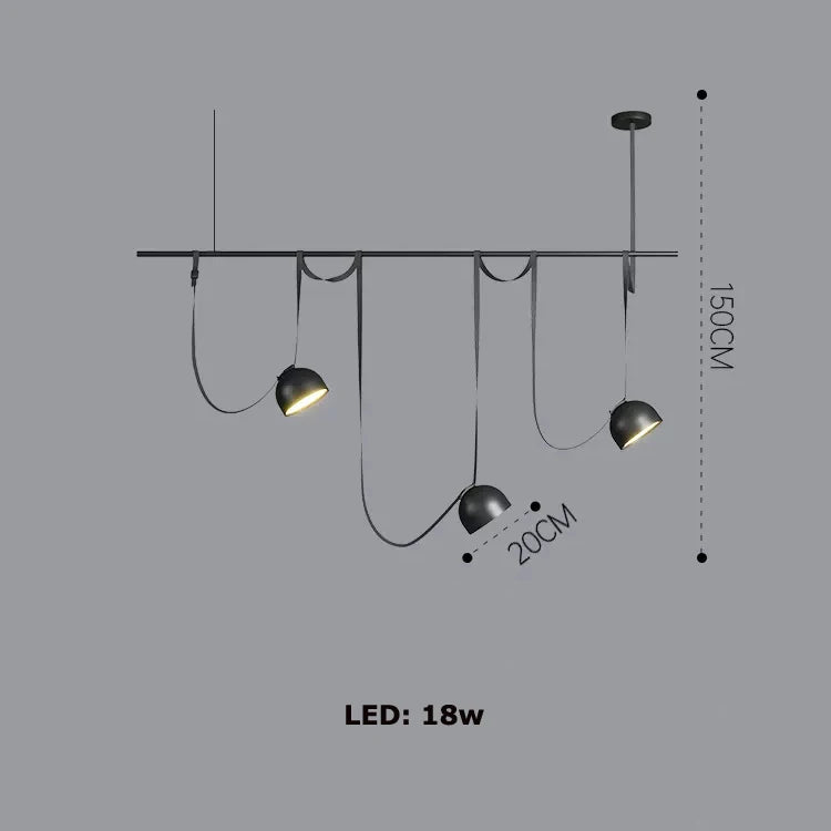 lustre artistique dimmable pour décoration intérieure moderne - vue 10 sur 14