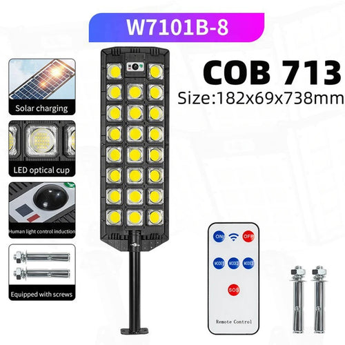 20000W Split Solar Street Light Outdoor Aluminum Solar Street Light Garden Sunlight House Remote Control Waterproof Wall Lamp - vue 30 sur 41