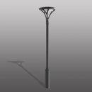 lampadaire moderne à éclairage led pour jardin