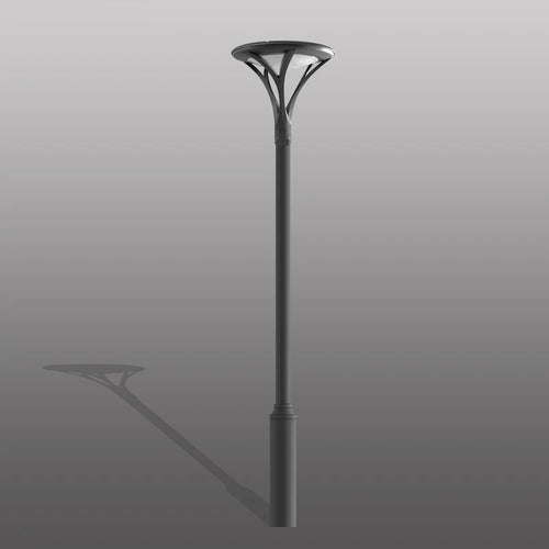 lampadaire moderne à éclairage led pour jardin - vue 6 sur 6