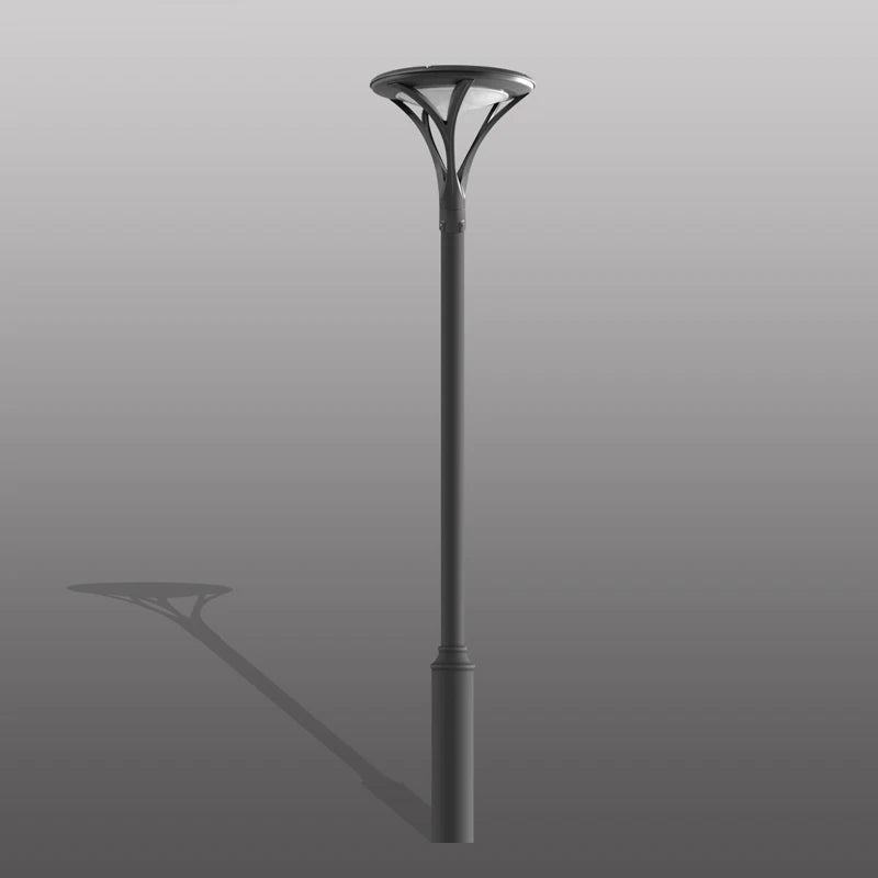lampadaire moderne à éclairage led pour jardin - vue 6 sur 6