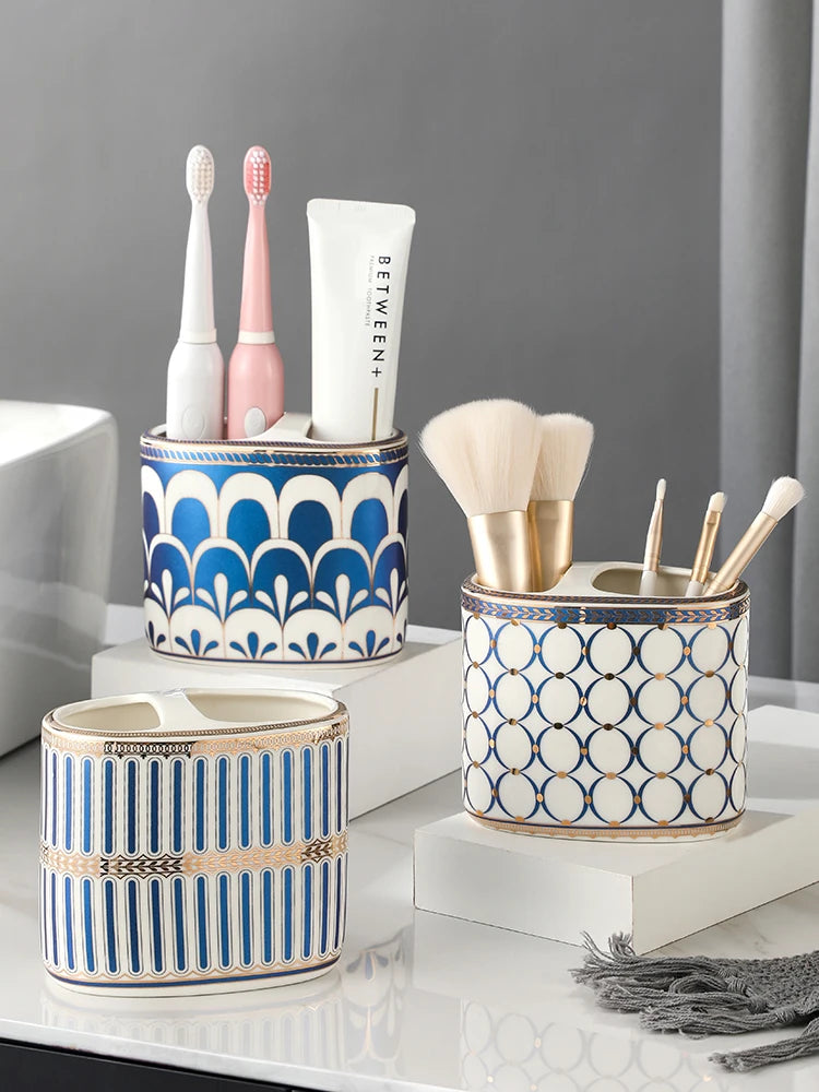 ensemble daccessoires nordiques pour salle de bain pratique et élégant - vue 1 sur 10