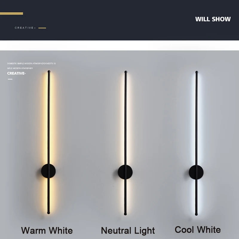 Applique murale LED en or noir - vue 4 sur 10
