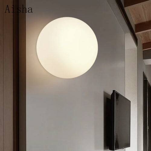 applique murale led en verre minimaliste pour intérieur - vue 2 sur 14