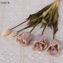 grandes tulipes baroques en silicone décoration de luxe pour événements