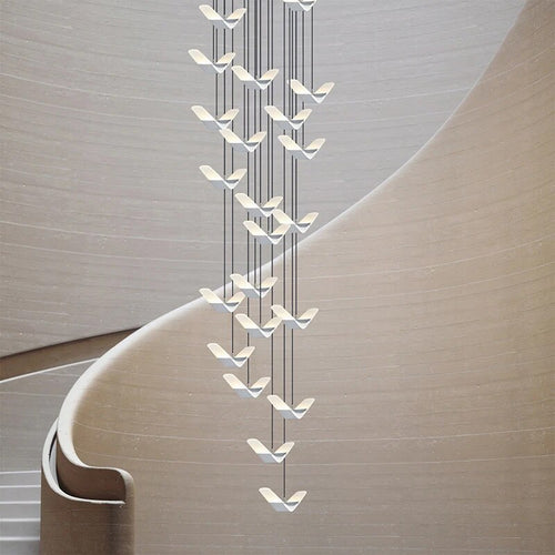 Suspension LED volantes modernes pour salle à manger - vue 8 sur 10