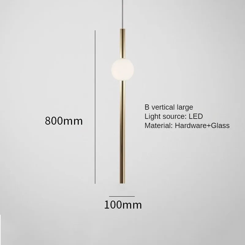 suspension led design pour décoration intérieure moderne - vue 8 sur 14