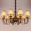 lustre led classique américain pour une décoration rustique élégante
