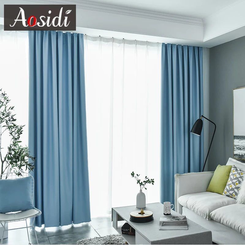 Rideau occultant moderne pour chambre et salon - vue 1 sur 11