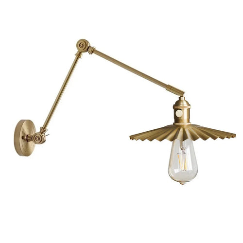 IWHD nordique moderne cuivre applique murale LED lampes applique décor à la maison éclairage intérieur chambre salle de bains salon escalier lumière Luminaria - vue 28 sur 32