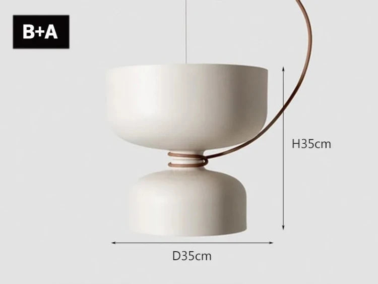 suspension nordique moderne à led pour décoration intérieure créative - vue 21 sur 24