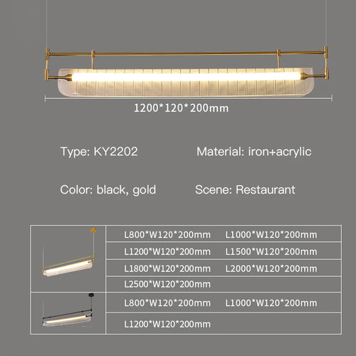 suspension led minimaliste moderne pour intérieur élégant - vue 5 sur 12