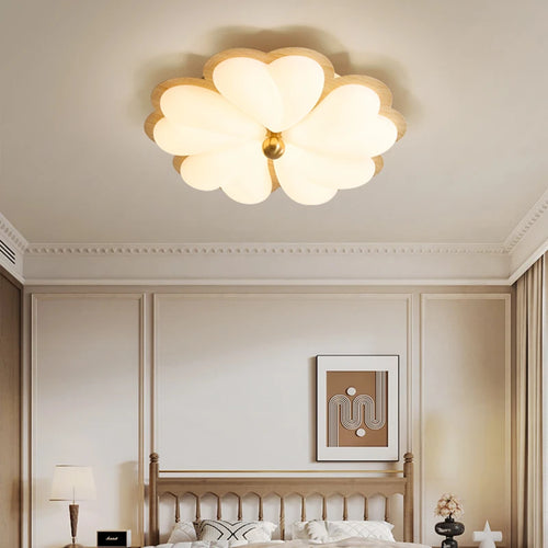 lampe à fleurs pour chambre d'enfant style princesse et étude - vue 2 sur 8