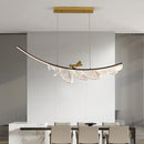 lustre led moderne pour table de restaurant décoration maison