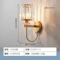 applique murale en cristal design pour intérieur élégant