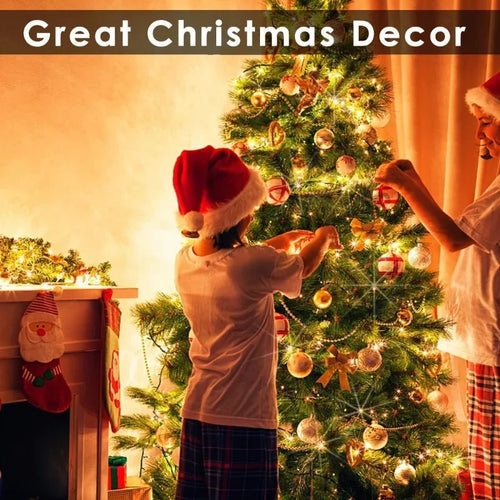 guirlande lumineuse led avec télécommande 8 modes décoration festive - vue 6 sur 13